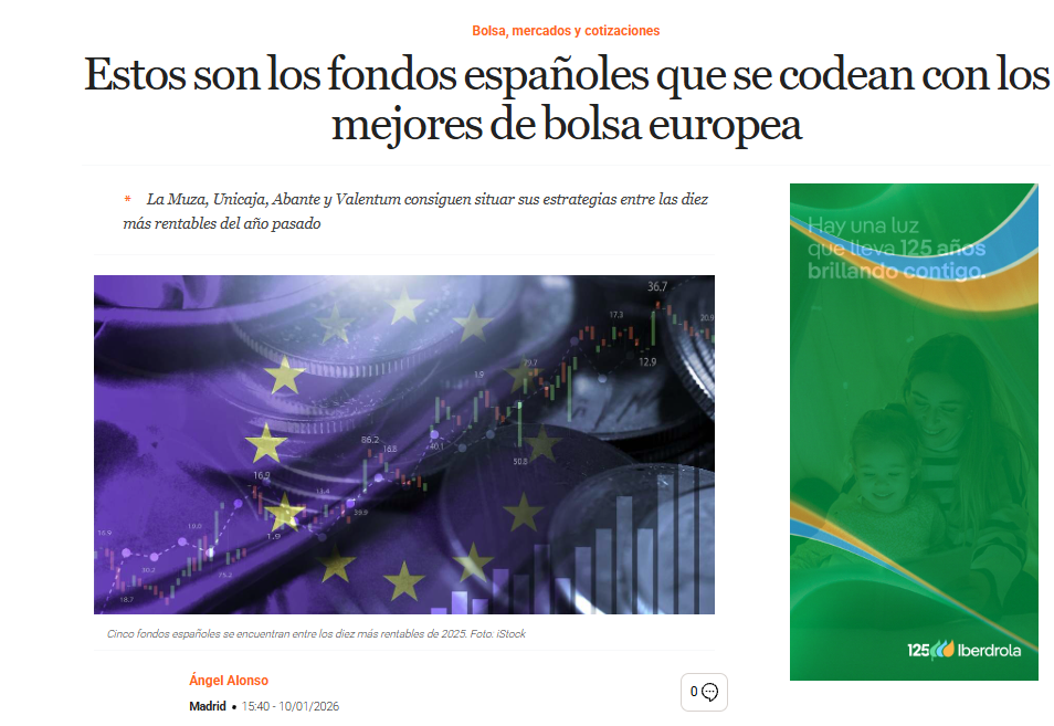 Estos son los fondos españoles que se codean con los mejores de bolsa europea